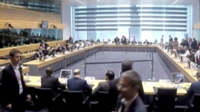 وزیران مالیه حوزه یورو با مقام های یونایی دیدار می کنند