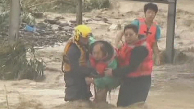 گردباد “سودلور” در تایوان خسارات جانی و مالی برجا گذاشت