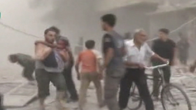 ده تن در نتیجه حمله نیروهای دولتی سوریه به شهرهای سقبا و دوما کشته شدند