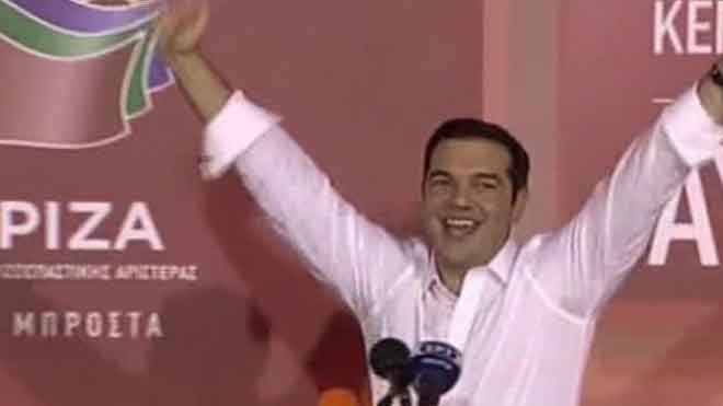 حزب چپ گرای “سیریزا” پیروز انتخابات پارلمانی یونان شد