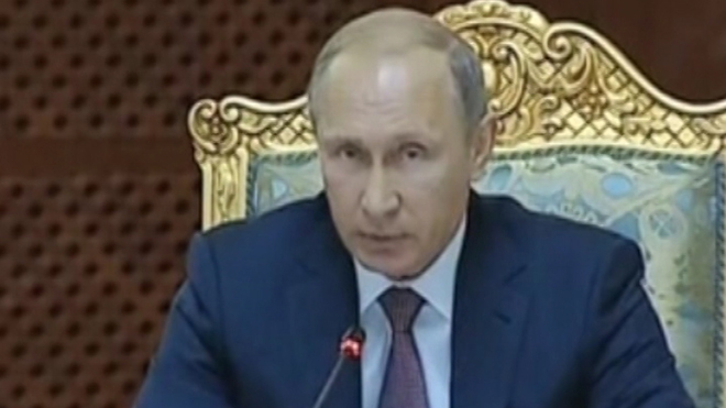روسیه حمله بر مواضع داعش در سوریه را بررسی می کند