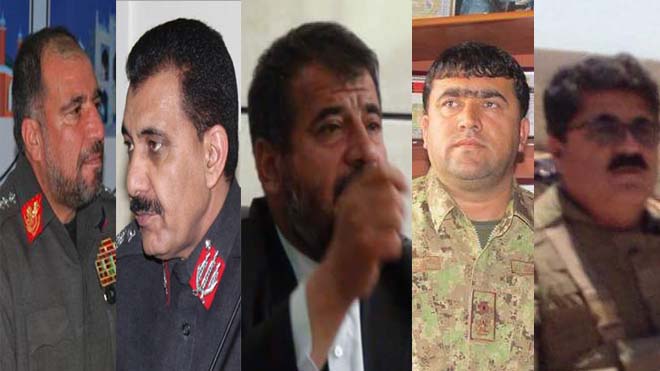 فرماندهان پلیس ولایت های کابل، بدخشان و فاریاب انتصاب شدند