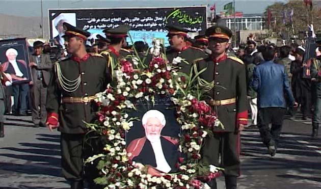 پیکر قربان علی عرفانی عضو مجلس نمایندگان به خاک سپرده شد