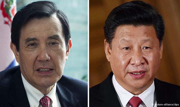 رییس جمهور چین و تایوان برای نخستین بار در سنگاپور باهم دیدار کردند