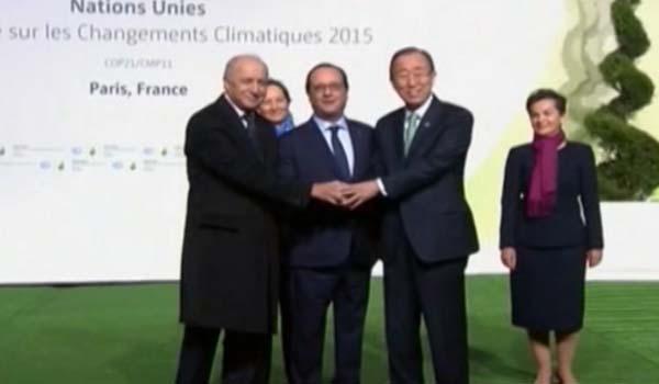بیست و یکمین نشست بین المللی تغییرات آب و هوا در پاریس برگزار شد
