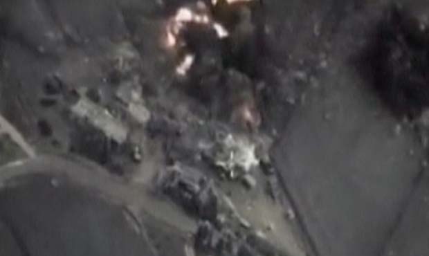 روسیه مواضع داعش در شهر باستانی پالمیرا را بمباران کرده است
