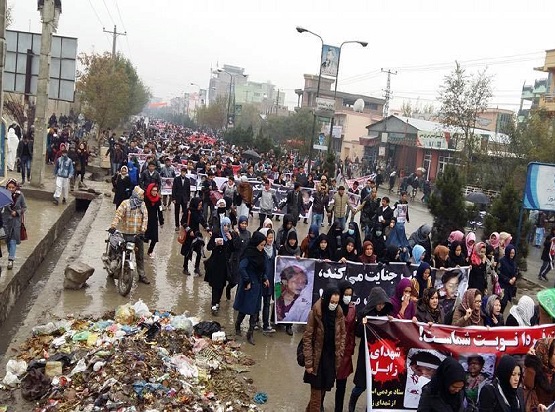تظاهرات مدنی بی‌سابقۀ مردم در کابل ، بلخ، ننگرهار و هرات