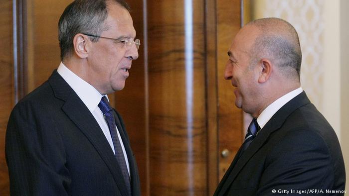 وزیران خارجه ترکیه و روسیه در بلگراد باهم دیدار کردند