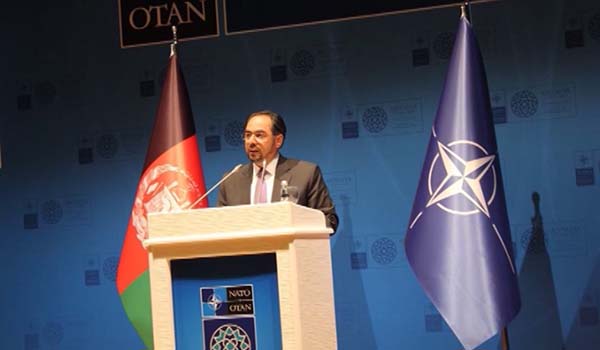 آزاد: صلاح الدین ربانی وزیر امور خارجه کشور در نشست کشورهای عضو ناتو در بروکسل سخنرانی می کند
