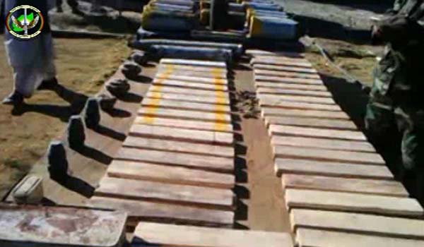 یک کارخانه ساخت ماین طالبان در ولایت هلمند کشف و تخریب شد