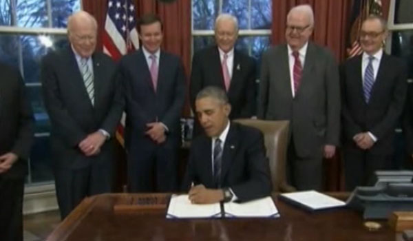 اوباما قانون محافظت از حریم خصوصی شهروندان کشورهای متحد آمریکا را امضا کرد