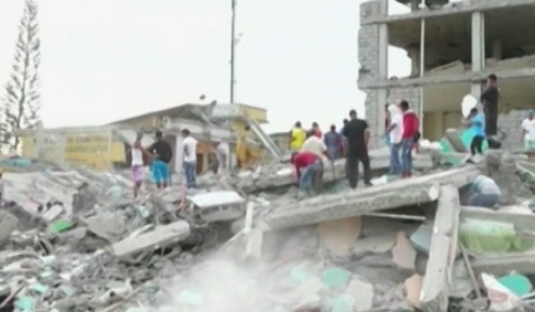 زلزله ای به بزرگی شش درجه ریشتر باردیگر اکوادور را تکان داد