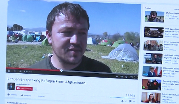 خواست یک پناهجوی افغانستان از مقام های لیتوانیا