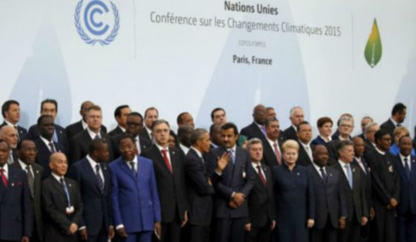 ۱۷۵ کشور جهان پیمان پاریس در باره تغییرات اقلیمی را امضا کردند