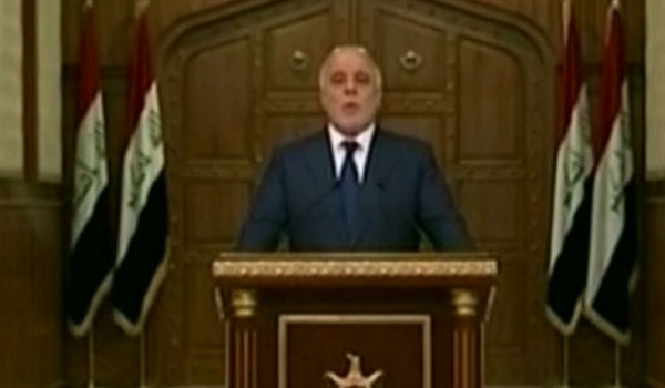 نخست وزیر عراق خواهان بسیج مردم علیه گروه تروریستی داعش شد