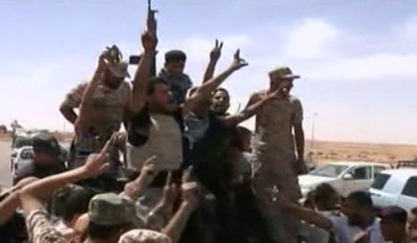 نیروهای دولتی لیبیا شهر ابوقرین را از تصرف تروریستان داعش آزاد کردند