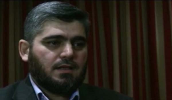 رهبر مخالفان سیاسی دولت سوریه از مقامش کنار رفت
