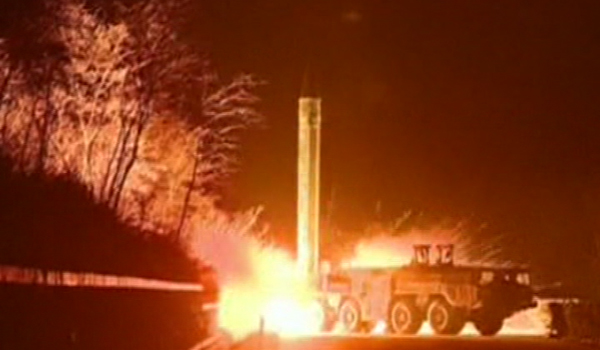 کوریای شمالی یک موشک بالستیک آمازیش کرده است