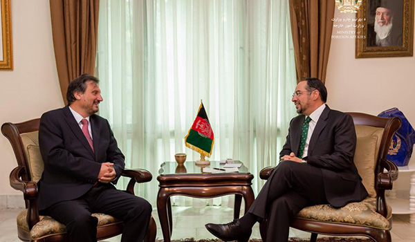 وزیر امور خارجه کشور با سفیر بلغاریا مقیم کابل دیدار کرد