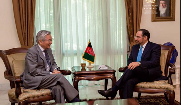 دیدار وزیر امور خارجه کشور با فرستاده جدید سازمان ملل متحد برای افغانستان