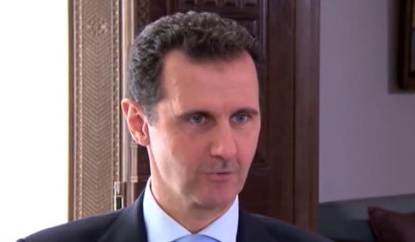 اسد: آمریکا تمایلی به جنگ علیه تروریستان داعش و جبهه النصرت ندارد