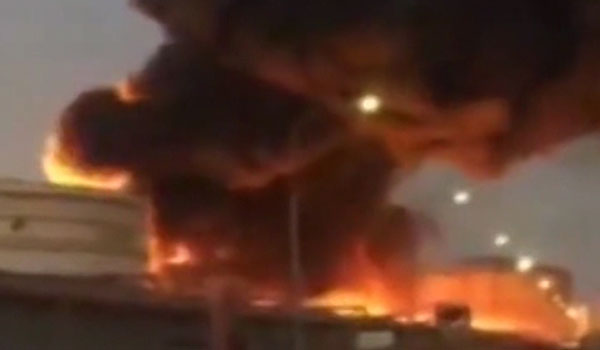آتش سوزی در تاسیسات نفت و گاز در ولایت بوشهر ایران مهار شد