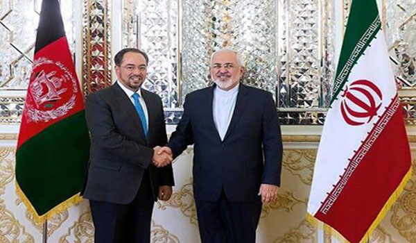 تاکید وزیر امور خارجه کشور بر گسترش روابط میان افغانستان و ایران