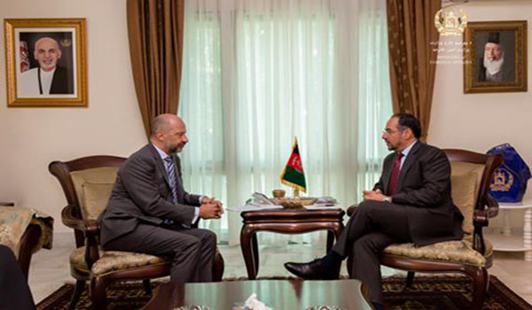 وزیر امور خارجه کشور با سفیر فرانسه مقیم کابل دیدار و گفتگو کرد