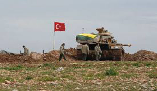 ترکیه به ادامه عملیات نظامی درخاک سوریه تاکید می کند