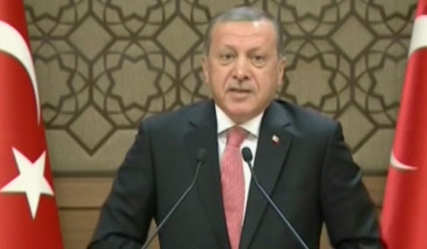 اردوغان کشورهای غربی را به حمایت از ترور متهم می کند