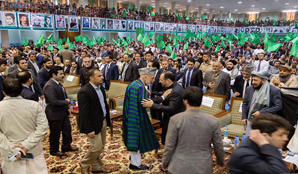 حامد کرزی: خارجیان در پی نفاق افگنی میان مردم افغانستان استند