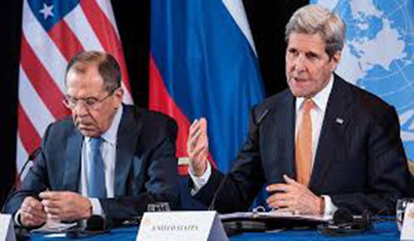 وزیران خارجه آمریکا و روسیه به امید برقراری مجدد آتش در سوریه باهم دیدار کردند