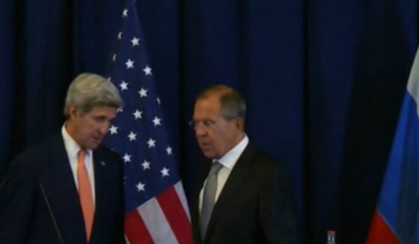 وزیران خارجه آمریکا و روسیه گفتگوها در باره سوریه را از سرگرفتند