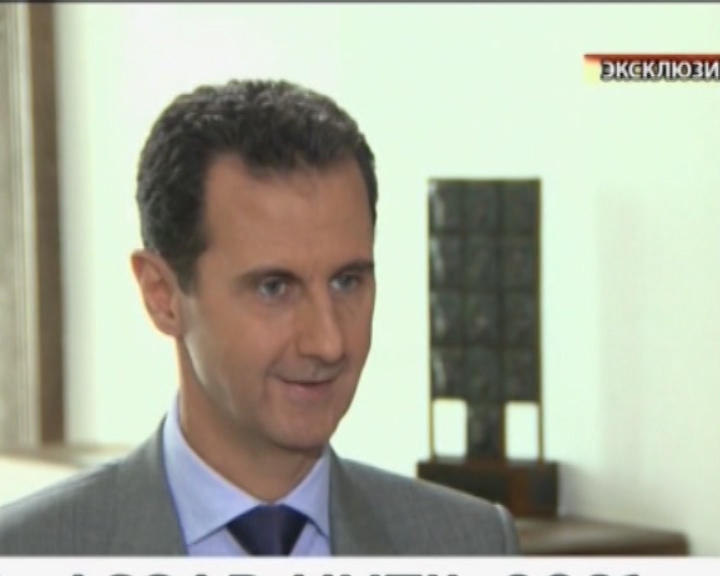بشار اسد آمریکا را حامی اصلی تروریستان در سوریه می‎داند