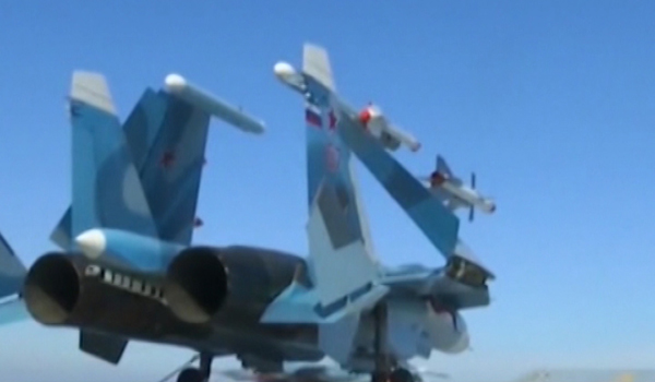 کشتی هواپیمابر آدمیرال کوزنتسوف روسیه وارد عملیات جنگی در سوریه شد