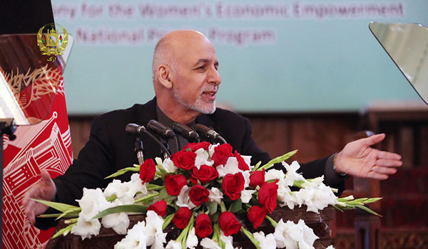 تاکید رییس جمهور غنی بر حضور بیشتر زنان در اداره های حکومتی
