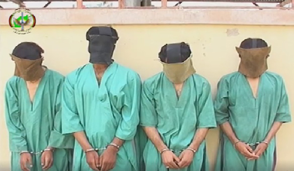 بازداشت چهار هراس افگن در ولایت هلمند ازسوی امنیت ملی