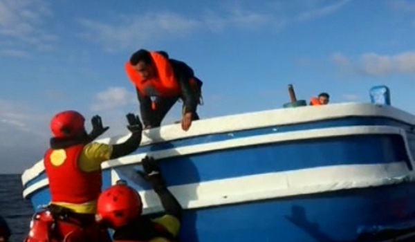 پنجاه و پنج مهاجر عمدا در آب های سواحل یمن انداخته شده اند