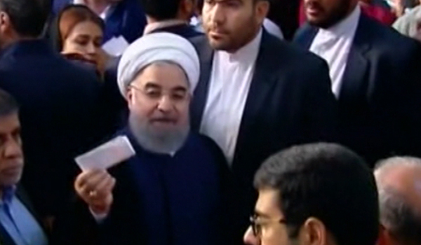 حسن روحانی پیروز انتخابات ریاست جمهوری ایران شد