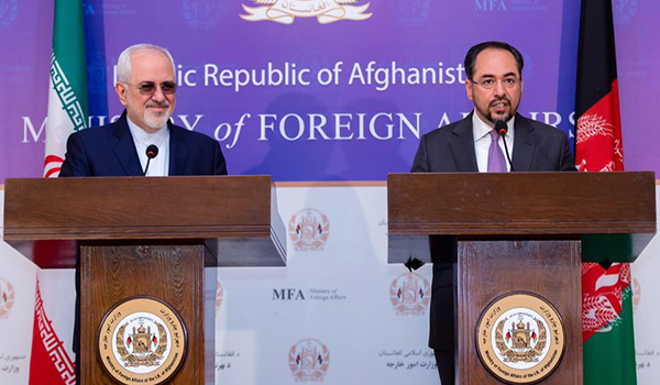 تاکید وزیران امور خارجه افغانستان و ایران بر مبارزه مشترک علیه تروریزم