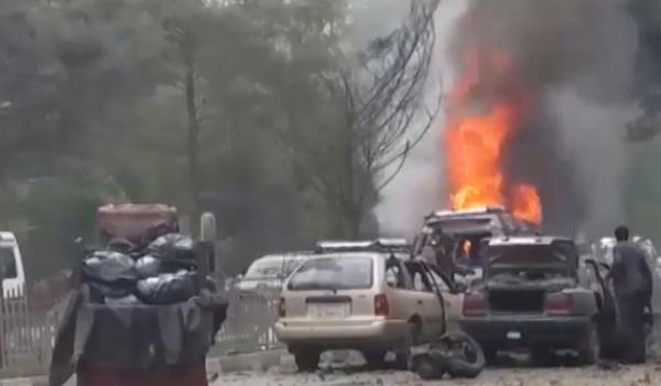 در یک حمله انتحاری در کابل ۸ غیرنظامی شهید شدند