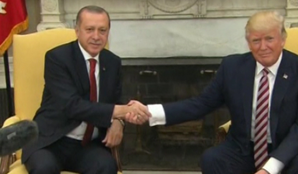 بازداشت ده ها تن در ترکیه همزمان با حضور اردوغان در آمریکا