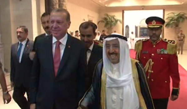 رجب طیب اردوغان در یک سفر دو  روزه به چند کشور عربی وارد عربستان سعودی شد