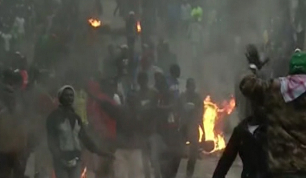 در اعتراضات به نتیجه انتخابات ریاست جمهوری در کنیا، ۴ تن کشته شدند