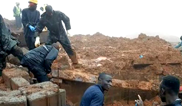 دوصد تن درپی رانش زمین در سیرالئون جان باختند