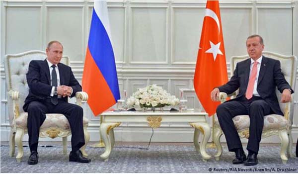 دیدار رییس جمهور ترکیه و روسیه به دنبال پیروزی همه پرسی استقلال کردستان