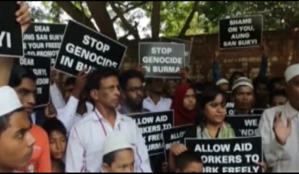 مسلمانان هند خشونت و نسل کشی مسلمانان میانمار را محکوم کردند