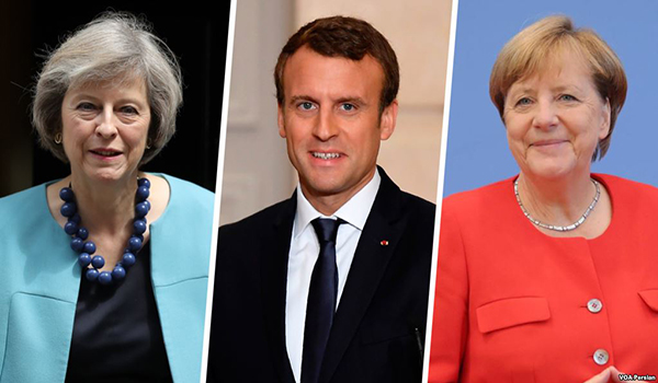 تاکید رهبران آلمان، بریتانیا و فرانسه بر تعهد این سه کشور به برجام