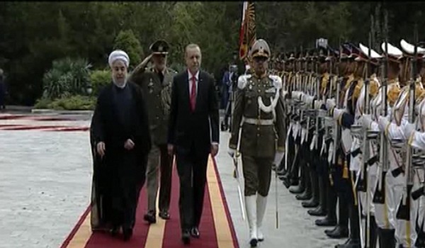 رجب طیب اردوغان رییس جمهور ترکیه به ایران سفر کرد