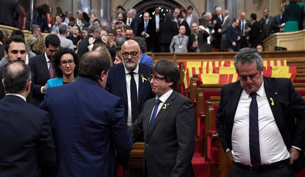 دولت منحل شده کاتالونیا درباره سرنوشت استقلال این منطقه تصمیم گیری می کند